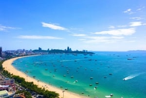 Bangkok: Excursión de un día a las playas de Pattaya y al Santuario de la Verdad