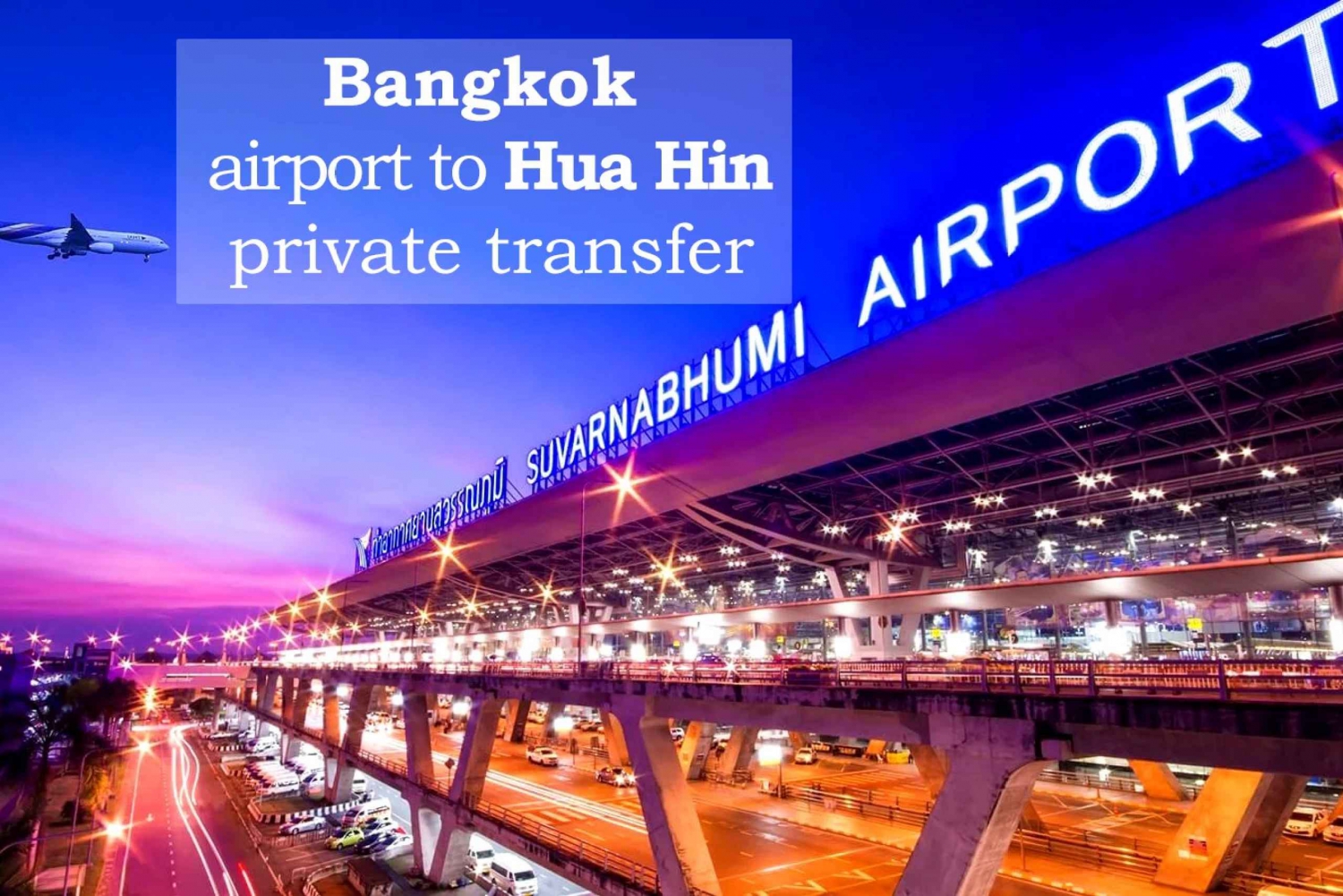 Bangkok: Donmuang flyplass fra/til Hua Hin Privat Transfer