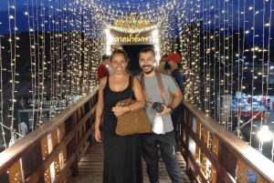 Bangkok : Temple du Dragon, Temple des Racines et Amphawa en espagnol