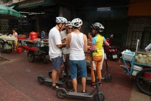 Bangkok: E-Scooter, Local Sights, and Street Food Tour