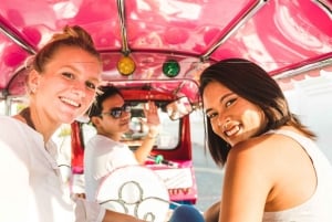 Tour gastronómico e de Tuk Tuk elétrico em Banguecoque: Thonburi e Wang Lang