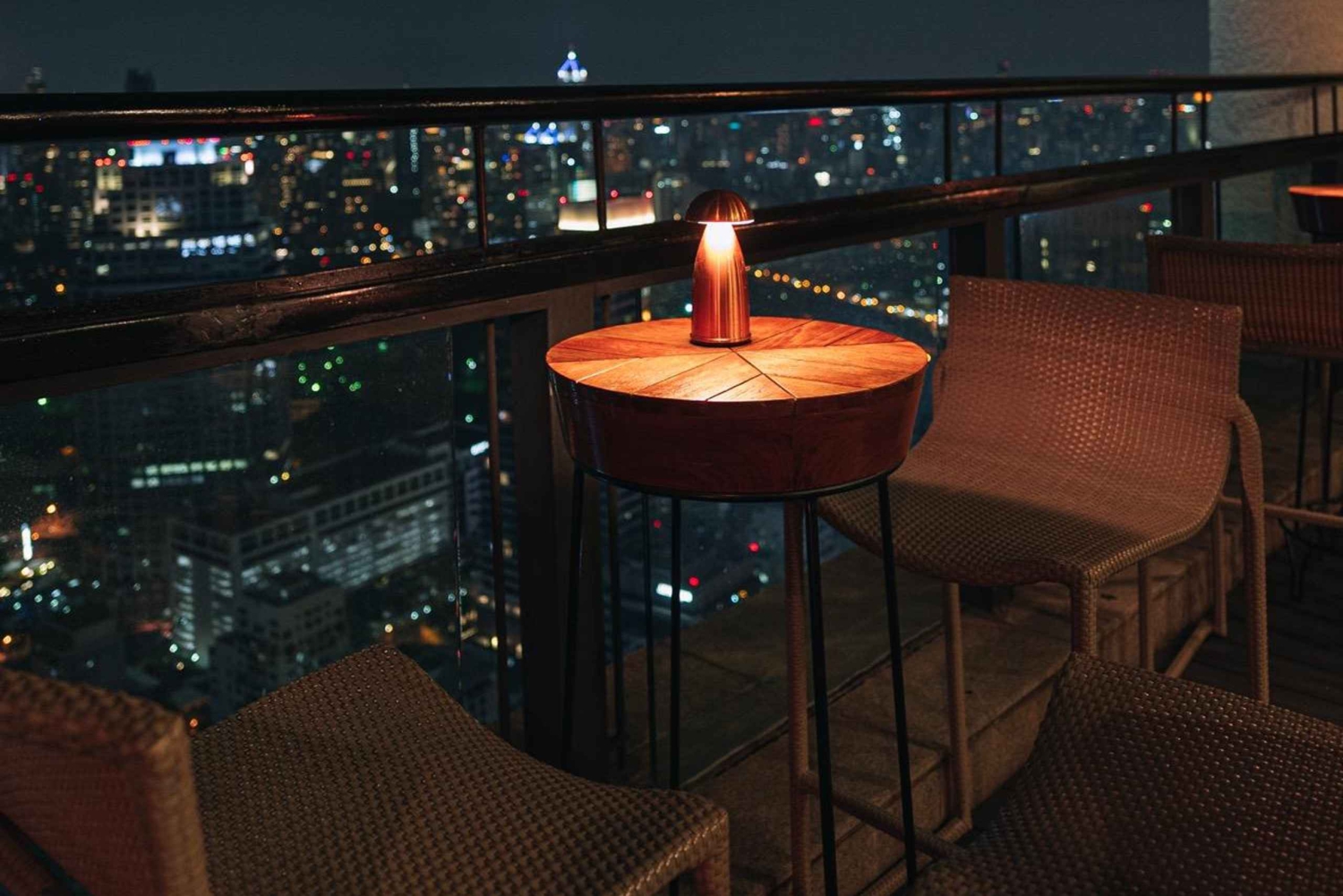 Bangkok: Njut av god thaimat med panoramautsikt från taket