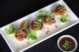 Bangkok: Disfruta de la buena comida tailandesa con vistas panorámicas desde la azotea