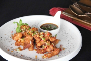 Bangkok: Disfruta de la buena comida tailandesa con vistas panorámicas desde la azotea