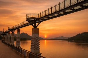 Bangkok: Erawan & Kanchanaburi Skywalk dagstur