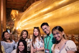Bangkok: Avondtour met Wat Arun, Wat Pho & Tuk Tuk ritje