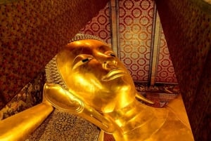 Bangkok: Wieczorna wycieczka z Wat Arun, Wat Pho i przejażdżką tuk tukiem