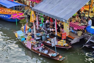 Bangkok: Tour dei mercati galleggianti e di Maeklong in charter privato