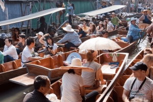 Bangkok: Pływające i Maeklong Markets Tour prywatnym czarterem