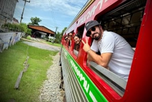 Bangkok : marché flottant et marché du train