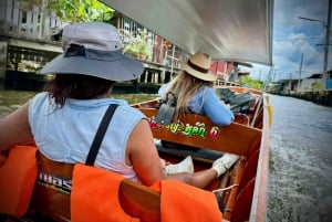 Bangkok : marché flottant et marché du train