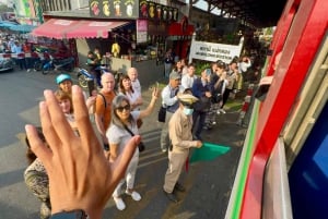 Bangkok : marché flottant et marché du train