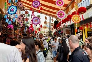 Bangkok : marché flottant et marché du train