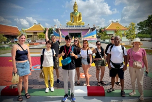 Bangkok : marché flottant et marché du train