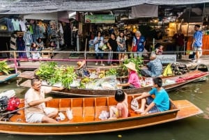 Bangkok Floating Market & Boat Ride to an Orchid Farm