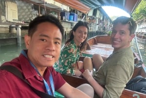 Bangkok Floating Market & Boat Ride to an Orchid Farm
