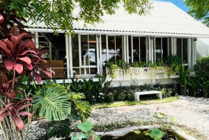 Bangkok: Flydende marked, Phra Pathom-pagoden og caféer