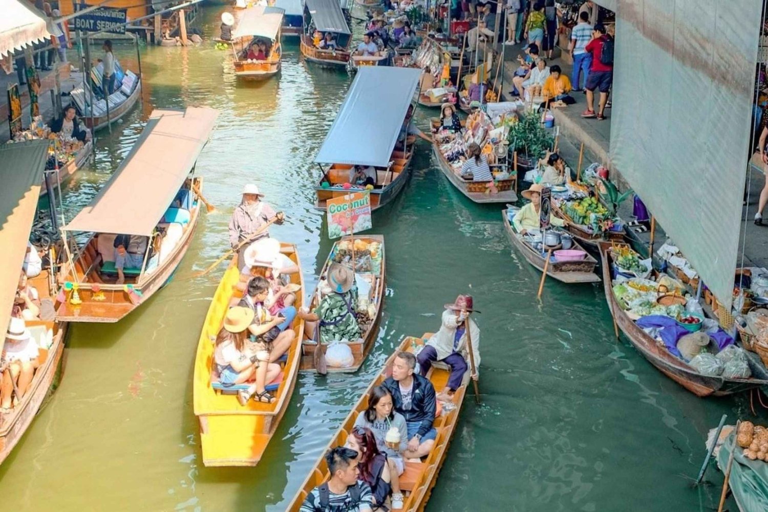 Bangkok: Floating Market & Railway Market with Hotel Pick Up