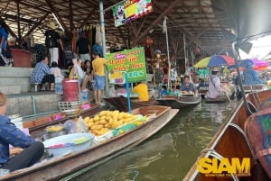 Bangkok: Floating Market, River Kwai, Railway Tour mit Mittagessen