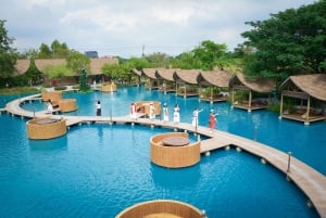 Bangkok: Tour zu schwimmenden Märkten, Wat Sam Phran und Cafés