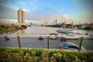 Bangkok: Flower Market, Heritage Short Tour with Thai Buffet