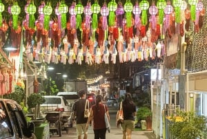 Bangkok: Rundvandring på blomstermarknaden och solnedgång