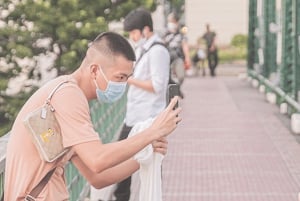 Bangkok: Rundvandring på blomstermarknaden och solnedgång
