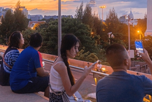 Bangkok: Rundvandring på blomstermarknaden och solnedgång