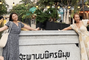 Bangkok: Rundvandring på blomstermarknaden och solnedgång
