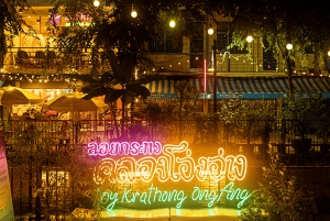 Bangkok: Rundvandring på blomstermarknaden och solnedgång