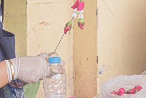 バンコク：花市場とサンセットウォーキングツアー