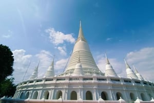 Bangkok: Blomstermarked, tempel og velsignelse fra en munk
