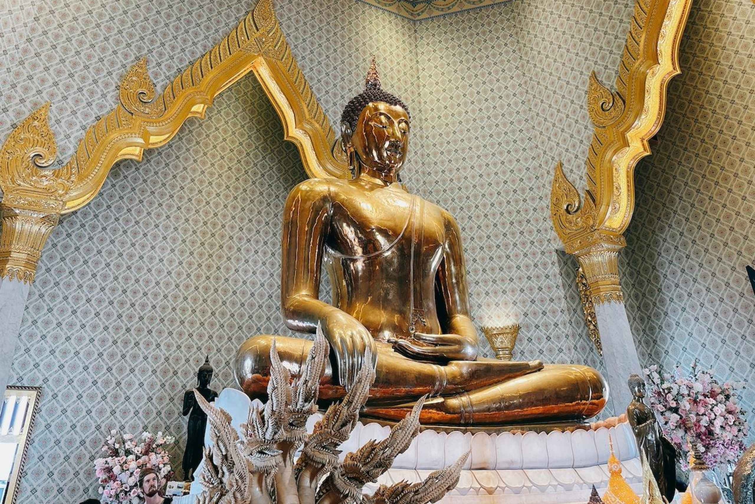 Bangkok : visite culinaire du Bouddha d'or et de Chinatown - Privée