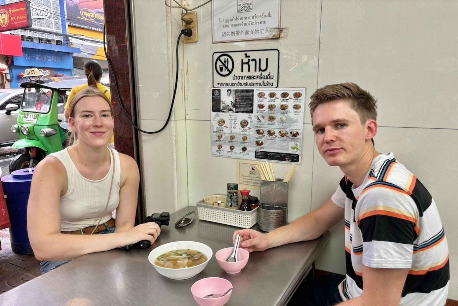 Bangkok : visite culinaire du Bouddha d'or et de Chinatown - Privée