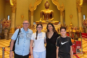 Bangkok : visite culinaire du Bouddha d'or et de Chinatown - Privée