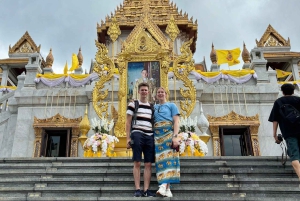 Bangkok : visite culinaire du Bouddha d'or et de Chinatown - Privée