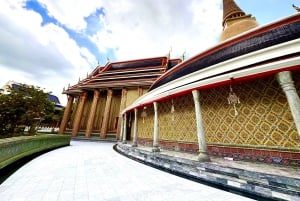 Bangkok: Excursão matinal ao Monte Dourado e ao Templo de Mármore - Tuk Tuk