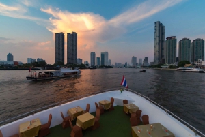 Bangkok: Crociera con cena sul Grand Chao Phraya con spettacolo dal vivo