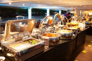 Bangkok: Grand Chao Phraya Dinner Cruise med live show