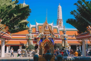 Bangkok: Halvdagstur til Grand Palace og Smaragdbuddhaen