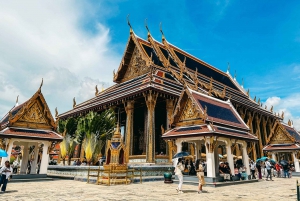 Bangkok: Halvdagstur til Grand Palace og Smaragdbuddhaen