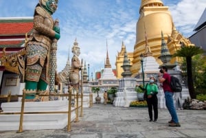 Bangkok: Grand Palace og Wat Arun - guidet fottur med guide