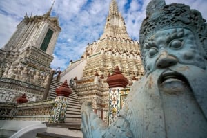 Bangkok: Grand Palace og Wat Arun - guidet fottur med guide