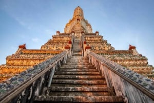 Bangkok: Grand Palace og Wat Arun - guidet fottur med guide