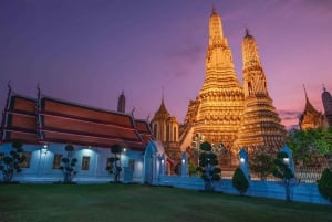 Bangkok: Grand Palace og Wat Arun - guidet fottur med guide