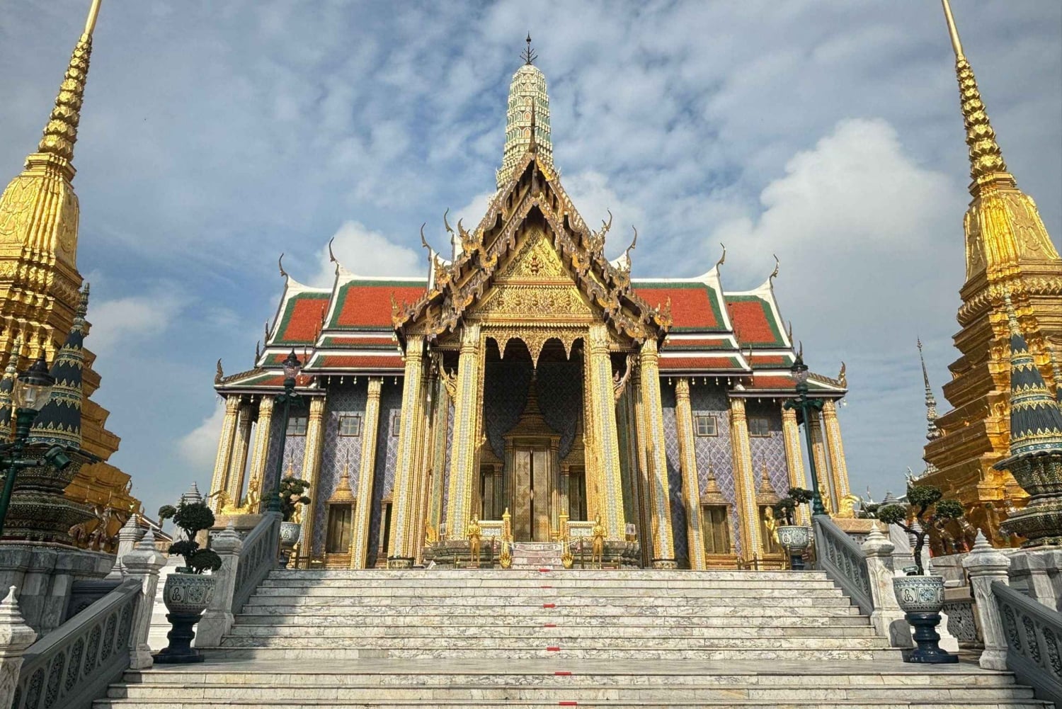 Bangkok: begeleide wandeltour naar het Koninklijk Paleis en Wat Phra Kaew