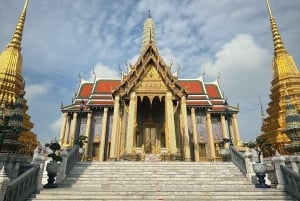 Bangkok: begeleide wandeltour naar het Koninklijk Paleis en Wat Phra Kaew