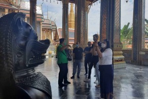 Bangkok : Grand Palais et Wat Phra Kaew : visite guidée à pied