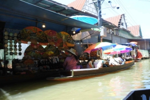 Bangkok: Großer Palast, Zug & Schwimmender Markt