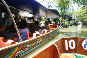 Bangkok: Großer Palast, Zug & Schwimmender Markt